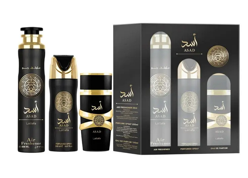 Set cadou Asad 3în1