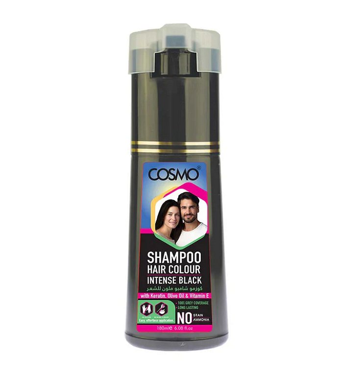Șampon colorant Cosmo Intense Black 180ml