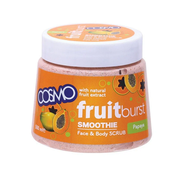Scrub pentru față și corp Cosmo Papaya Smoothie 500ml